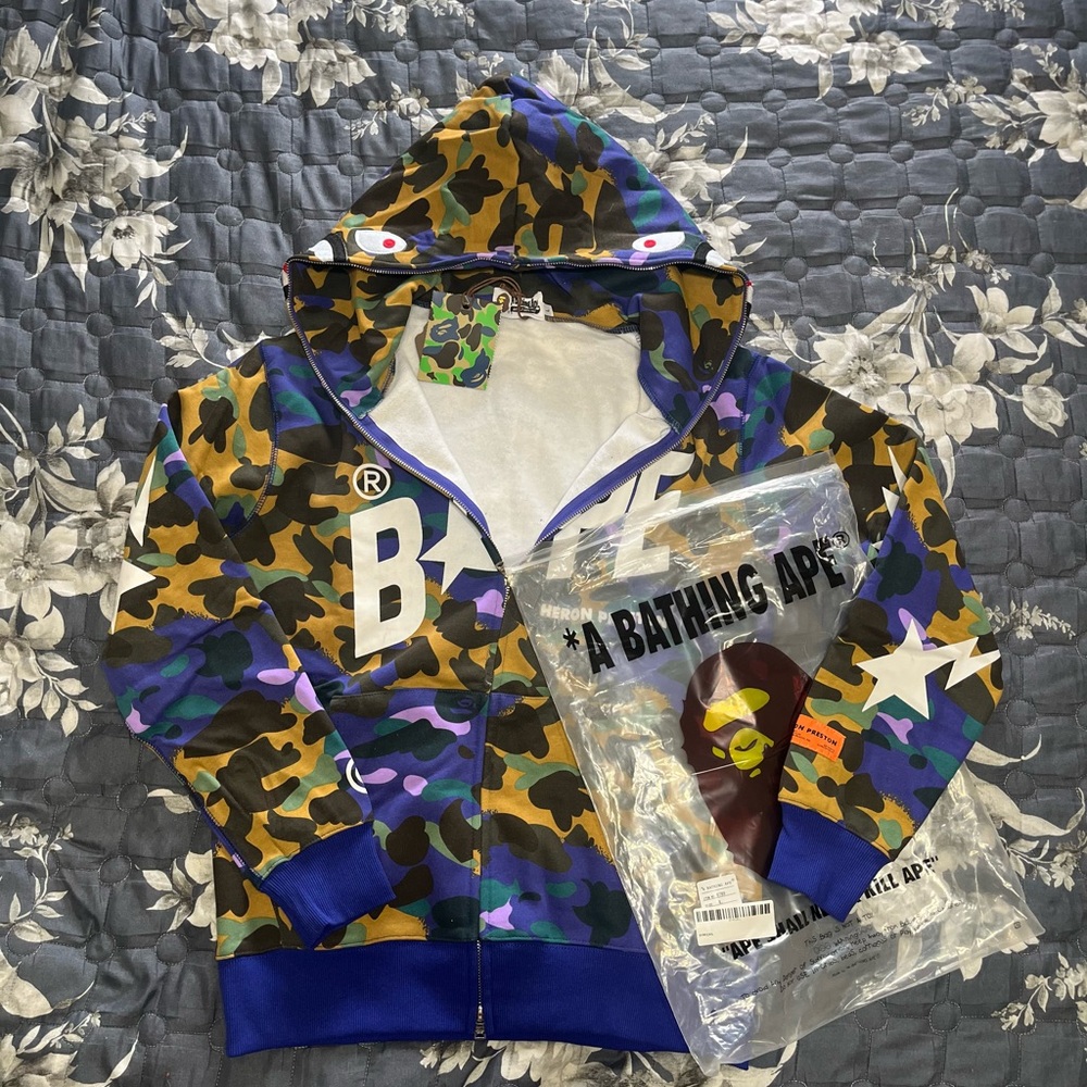 Bape Camo Hoodie - Multicolor